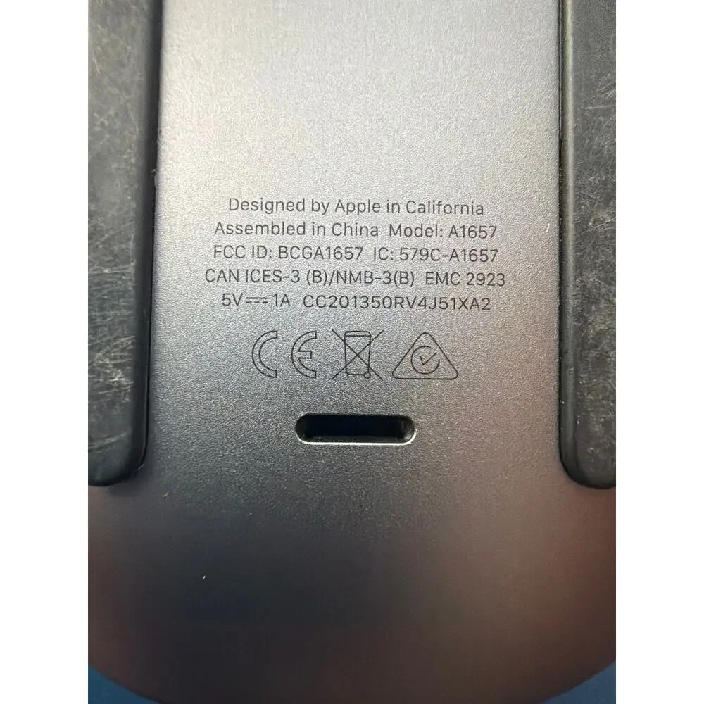 Genuine Original Apple Magic Mouse 2 Black Multi-Touch Surface lighting version